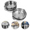 Stainless Steel Steamer Pot Silver 1 Piece 2