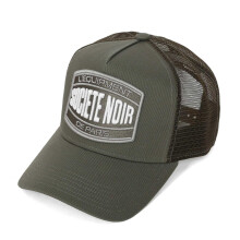 (One Size, Khaki Green) Societe Noir Unisex Adult Trucker Cap