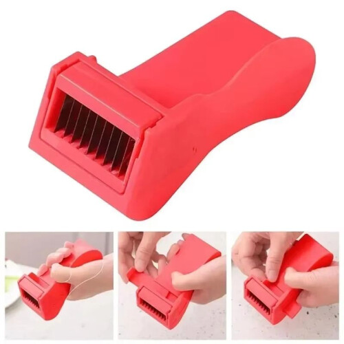 French Bean Slicer Cutter, Vegetable Stringer Peeler, Fruit Grater, Universal Kitchen Gadget for Home Use B