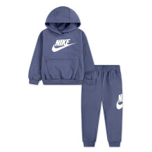 (2-3 Years, Indigo) Nike Girls Fleece Long-Sleeved Tracksuit Set