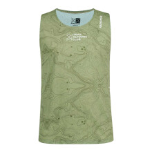 (L, Olive) Karrimor Mens Performance Trail Printed Vest Top