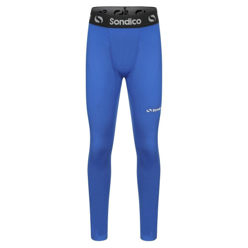 (7-8 Years, Royal Blue) Sondico Boys Core Base Layer Bottoms
