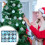 Christmas Balls Blue Painted Plastic 12PCS 1