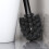 Toilet Brush Set Aluminum Handle Long Bristles Compact 5