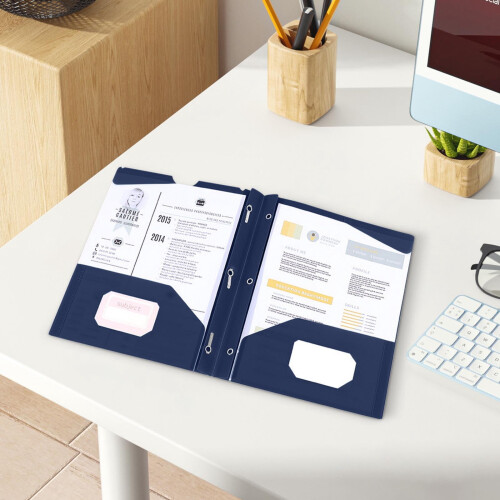 Heavy Duty Expandable Plastic File Folders Letter Size 2
