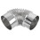 Stainless Steel Elbow Exhaust Pipe Home Use 3 Inch 8