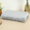 Coral Fleece Blanket Solid Grey 70x100 cm 3