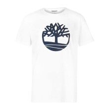 (S, White) Timberland Mens Logo T-Shirt