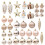 White and Gold Christmas Ornaments Shatterproof 12-Pack 1