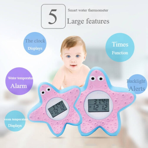 Baby Bath Thermometer with Floating Toys Digital 1