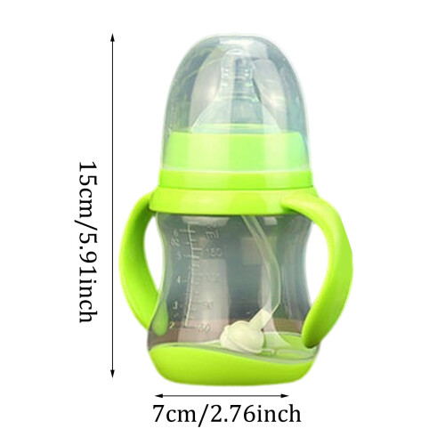 Leak-Proof Wide-Mouth Straw Cup PP Material 240 ml 2