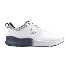 (11 UK, White/Blue) Callaway Mens Peak Low Golf Trainers