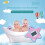 Baby Bath Thermometer with Floating Toys Digital 4