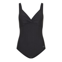 (12 UK, Black) Speedo Womens/Ladies Swimming One Piece Swimsuit