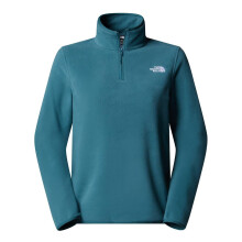 (10 UK, Space) The North Face Womens/Ladies Glacier Logo Quarter Zip Fleece Top