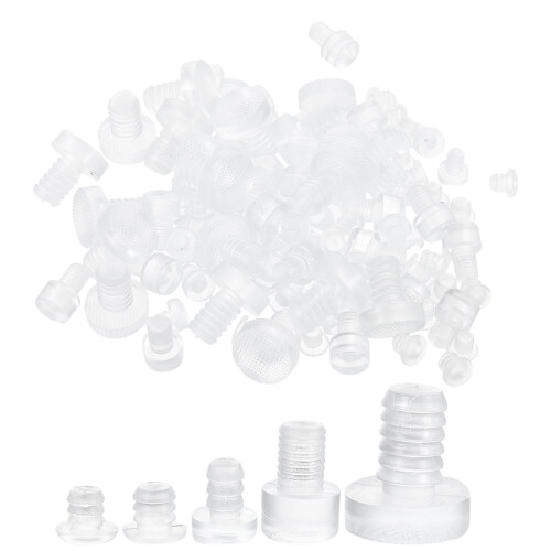 Glass Table Top Spacers Clear Bumper Pads 75 pcs