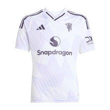 (9-10 Years, White) Adidas Childrens/Kids 25/26 Manchester United FC Away Jersey