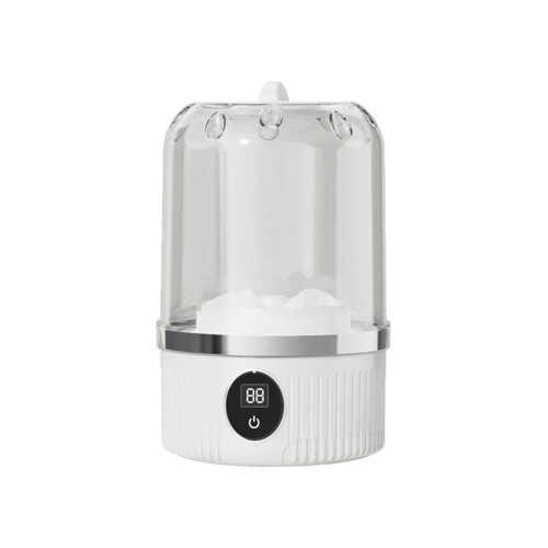 Ultrasonic Mini Washing Machine Portable Rechargeable White