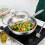 Ti Tanium Home Frying Pan Ceramic Non-Stick 10-inch 8