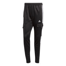 (XL, Black/White) Adidas Mens 3 Stripes Jogging Bottoms