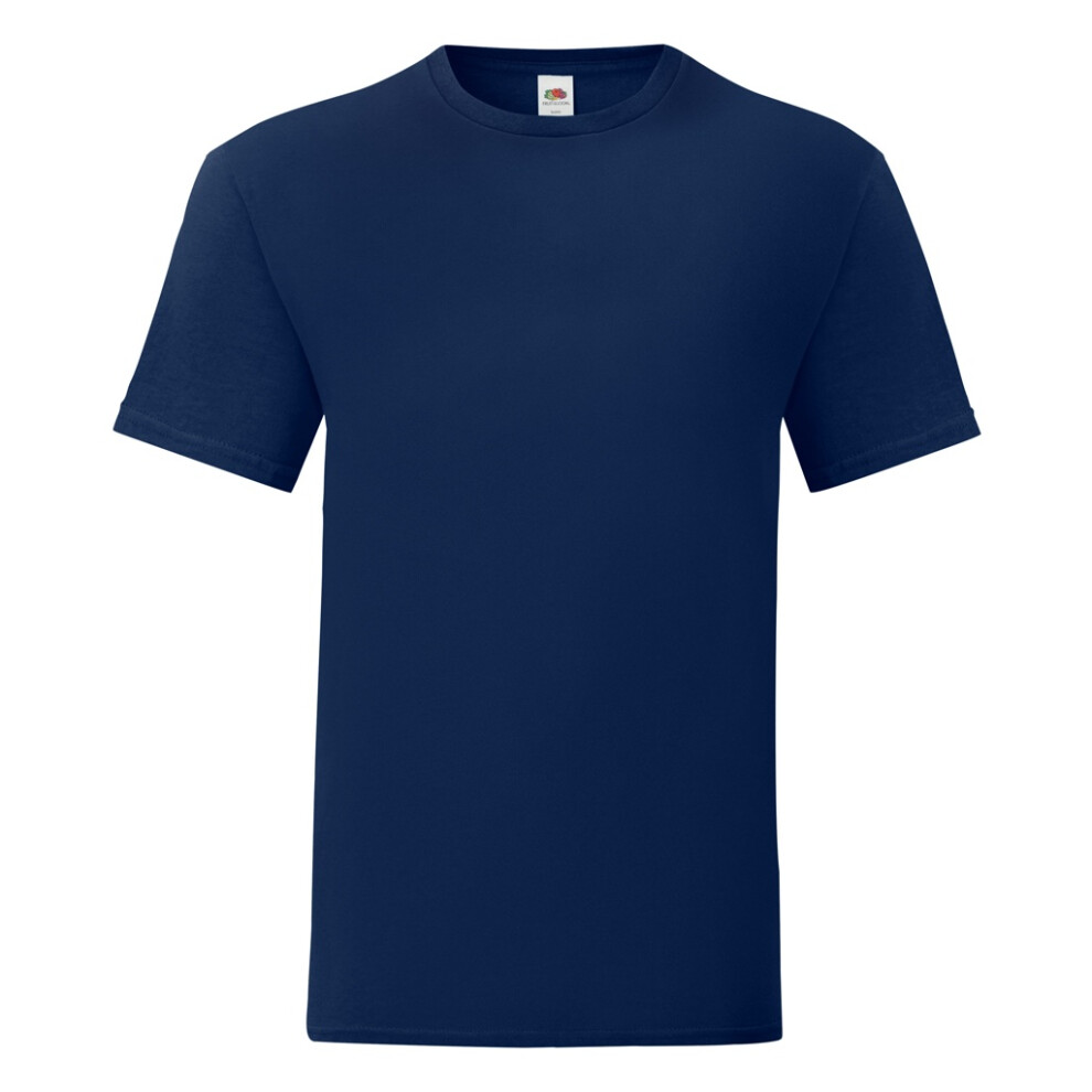 Fruit Of The Loom (Xl, Navy) Mens Iconic 150 T-Shirt