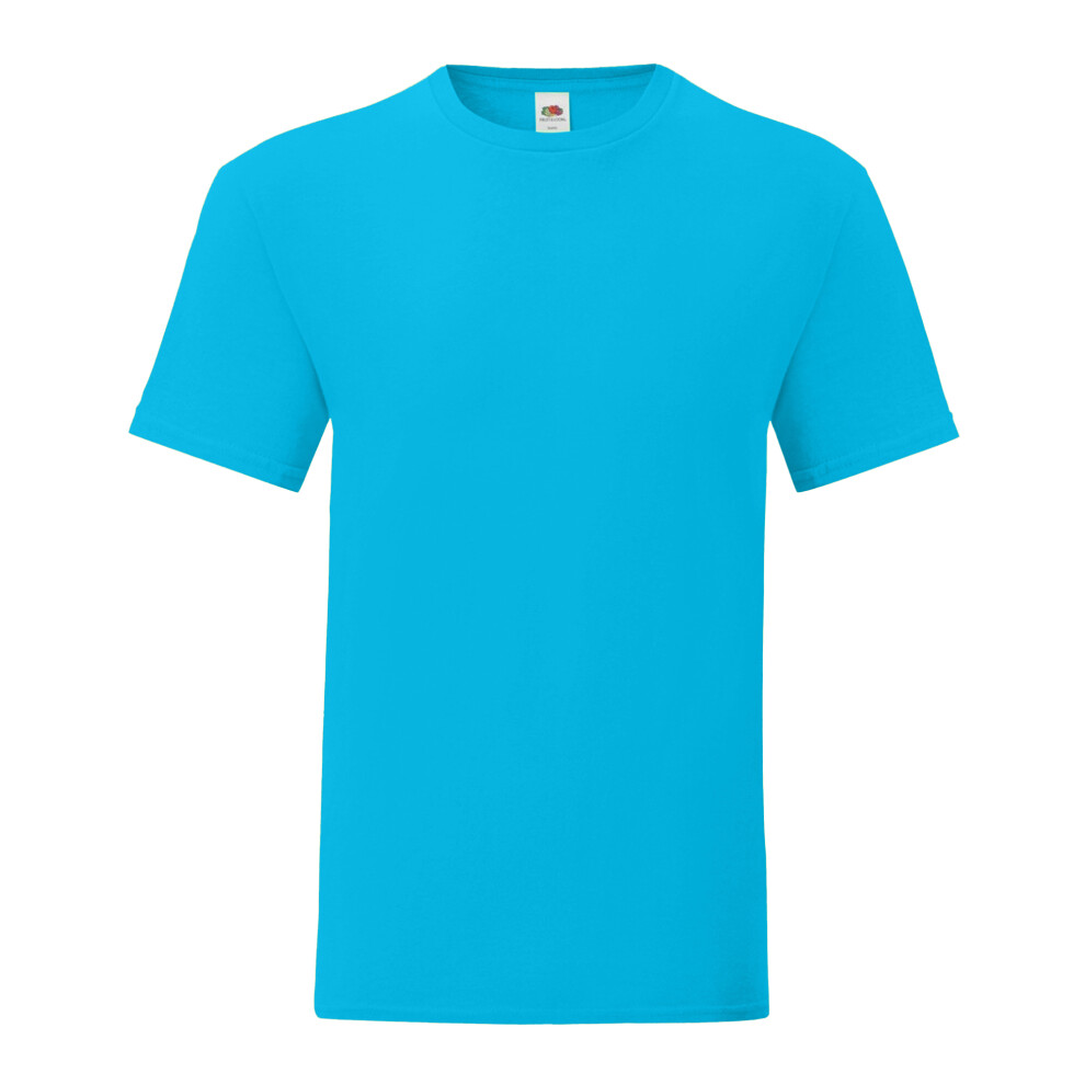 Fruit Of The Loom (Xl, Azure Blue) Mens Iconic 150 T-Shirt