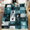 Paw Print Flannel Blanket Soft Warm Bedspread 150x200cm 3