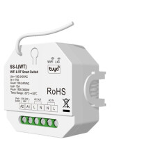 100-240VAC 1CHx15A RF / ZigBee / WiFi Push SS-L(WZ) SS-L(WT) SS-L Push Tuya App 2.4G Remote Control