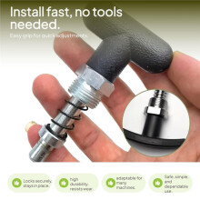 Adjustable Exercise Machine Release Pin - Fitness Equipment Knob with Ergonomic Handle