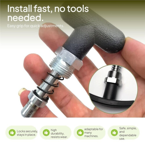 Adjustable Exercise Machine Release Pin - Fitness Equipment Knob with Ergonomic Handle