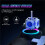 RGB-LED-Gamecontroller mit Hall-Effekt-Joystick, 2,4G Kabellos für  für /IOS/PC/Android 1