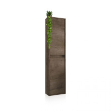 Columna de baño suspendida de 2 puertas en nordik 140x30 cm Thai