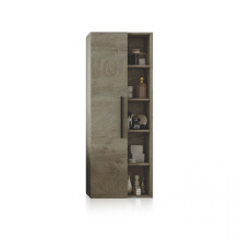 Columna de baño con estantería integrada en roble alaska 135x51 cm Sense