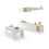 Pack salón con mesa de centro Nitza Plus V2 1