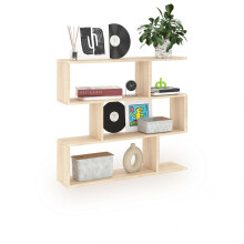 Estantería de diseño modular en roble canadian 97 cm Zoe Low