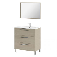 Mueble de baño Athena 80 3 cajones + espejo