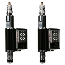 Road Bike and Mountain Bicycle Tire Pressure Monitor Presta Valve Inserts FV Nozzle Cap 65mm Low Tire Pressure