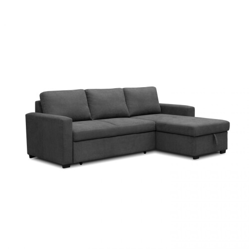 Sofá cama con chaiselongue reversible 4 plazas Saira