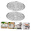 Stainless Steel Steamer Shelf 2 Pieces 6