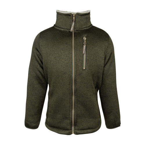 JACK PYKE JACK PYKE Junior Scandinavian Fleece Jacket Dark Olive Small