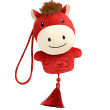 Pony Plush Keychain Stuffed Animal Pendant for Girls