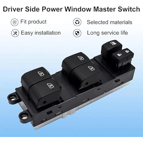 River Side Power Window Switch for 2006-2007 Infiniti M35 1