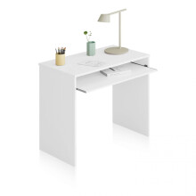 Mesa de escritorio compacta en blanco artik 90x54 cm Smile
