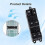 River Side Power Window Switch for 2006-2007 Infiniti M35 4