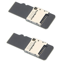 2PCS TF Memory Card Extender Test Tool Male to Female Extension Adapter for Mobile Computer 3D Printer MP3 MP4