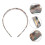 Tortoise Shell Headband Shower Thin Hair Accessory 5