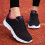 Women's Lightweight Mesh Sneakers Black US 7.5 1