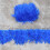 Turkey Feather Trim Natural Blue 4-6 in Wide 2