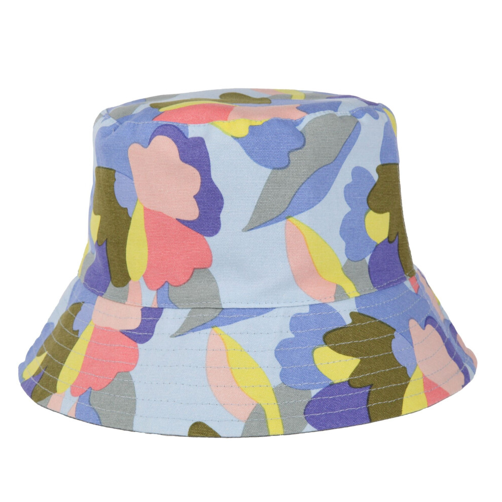 Regatta (S-M, Green Milieu) Womens/Ladies Abstract Floral Reversible Bucket Hat