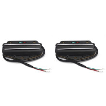 2X 6 Gitarren-Tonabnehmer, Hot Dual Rails Pickup, Bridge Pickup für Tele-Gitarre